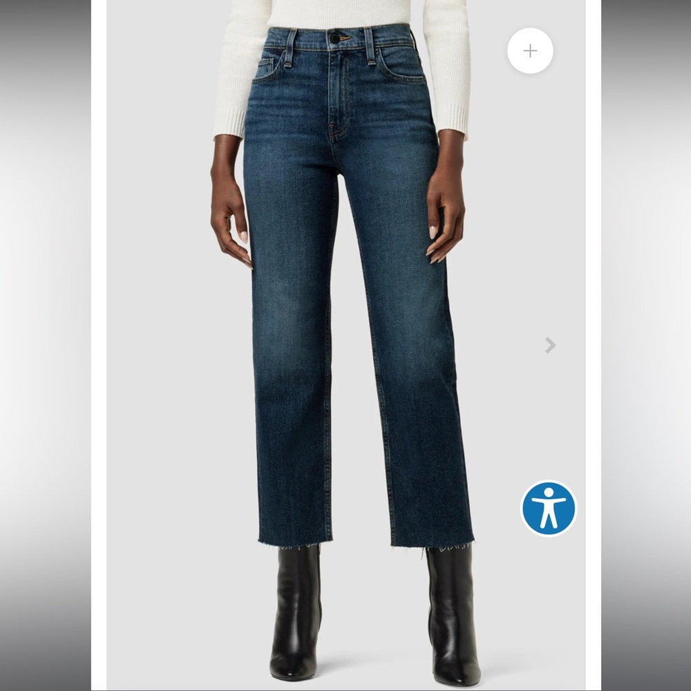 Hudson remi straight crop